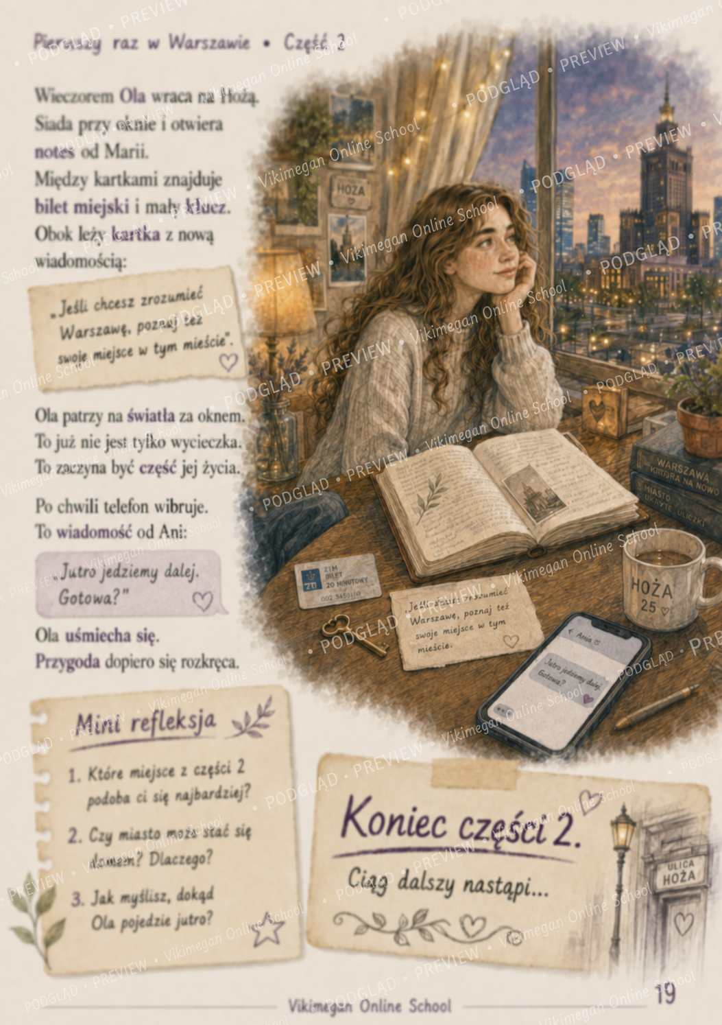 „Pierwszy raz w Warszawie” | Ілюстрована книга польською A1 - Зображення 3